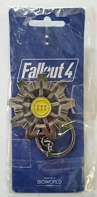 Fallout 4 Keyring - Vault Door 111 - Bioworld Lvlp - Preowned Good Condition • £9.99