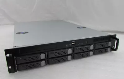 CHENBRO RM215 2U 8-Bay Rackmount Server Chassis SATA II Backplane ~ No Power • $120