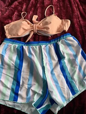 Maternity Two Piece Swimwear Bikini Set Brand New Size Medium • £2.50
