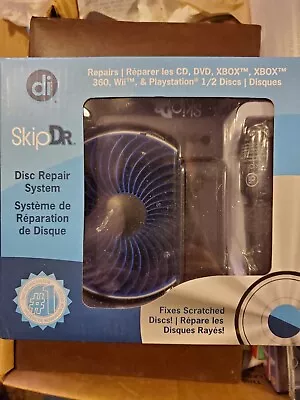 SkipDr CD & DVD Motorized Disc Repair System - Includes Rejuvenating Fluid And D • $35