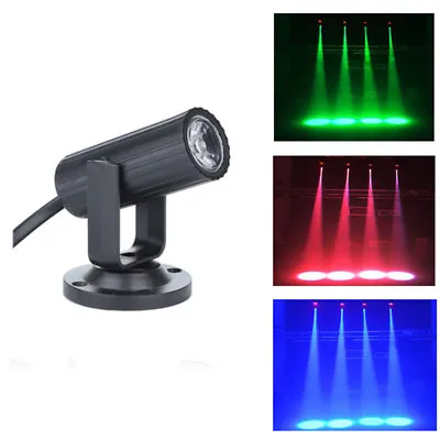 $5.53 • Buy RGBW 1W LED Stage Lighting Pinspot Light Beam Spotlight Party DJ DISCO DMX.jNRI
