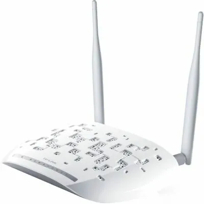 TP-Link TD-W9970  300Mbps Wireless Modem Router - White • £10