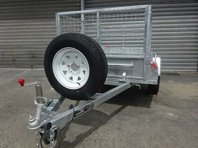 $1749 • Buy 6 X 4 GAL TRAILER WITH 600mm CAGE - HEAVY DUTY