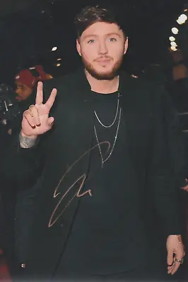 James Arthur    **HAND SIGNED**   12x8 Photo  ~  AUTOGRAPHED • £19.99