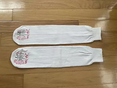 Vintage Stretchose Twin City’s White Baseball Tube Socks - Men's One-Size - NWOT • $12.49