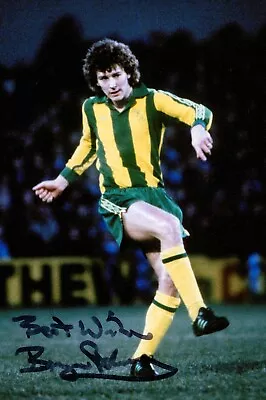 Bryan Robson Hand Signed 6x4 Photo Man Utd West Bromwich Albion Autograph + COA • £9.99