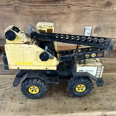 Vintage Tonka Turbo Diesel Bucket Crane Shovel Truck XMB-975 Pressed Steel Toy • $27.50