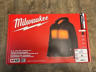 Milwaukee 306B-21S M12 Men's Heated Hoodie Kit Size M - Black - NEW • $119.95