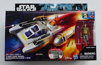 Star Wars New Rebels Saga Non Mint Y-wing Scout Bomber Kanan Jarrus Figure Misb • £17.99