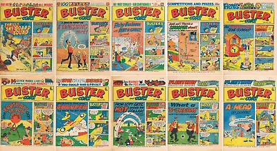 £15.99 • Buy 10 X Buster & Cor!! Comics - Lot 2 - Whoopee, Monster Fun, Cor!!