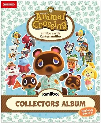 $34.90 • Buy Nintendo Animal Crossing Amiibo Series 5 Collectors Cards Album