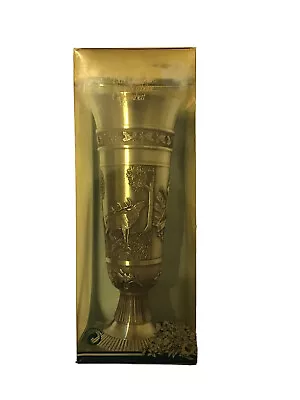 ALWE Pewter Chalice/Wine Glass With Crest Dog & Elk Design • $45