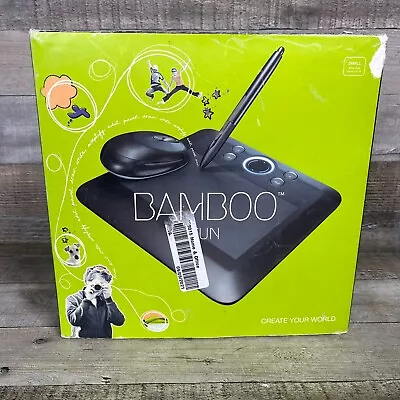 WACOM Bamboo Fun Graphic Drawing Tablet Model CTE450 Untested • $4.95