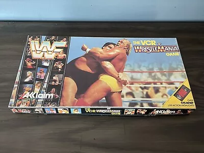 VTG Akklaim WWF VCR Wrestlemania Board Game Complete With VHS WWE WCW 1988 • $25