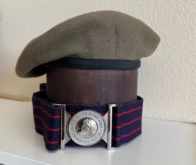 Australian Ordinance Corps Beret & Stable Belt Vietnam War Vet & Era • $59.99