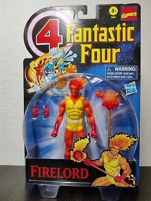Marvel Legends Firelord Retro 6  Inch Action Figure Hasbro Fantastic Four NEW • $15.79