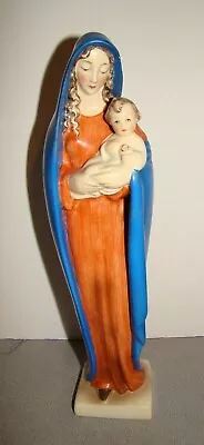 Vintage Goebel HM56 Madonna Holding Child Figurine Crown Mark • $25