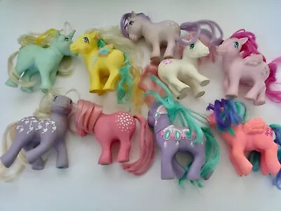 Vintage 9 My Little Pony 1983 GI Sparkler Ringlet Rainbow Twice As Nice + • $39.99