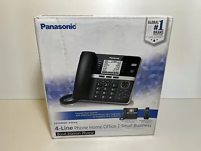 Panasonic Office Phone System Corded Base Station 4-Lines Expandable KX-TGW420 • $49.99