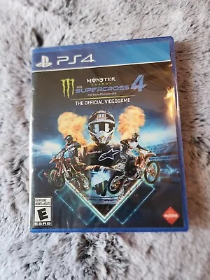 NEW! Monster Energy Supercross 4 - Sony PlayStation 4/PS4 SEALED! FAST SHIP • $10.89