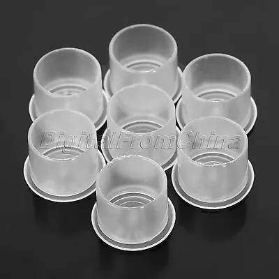 $10.61 • Buy 1000Pcs Wholesale Clear Plastic Tattoo Ink Cups Caps Holder Pigment Supplies Kit