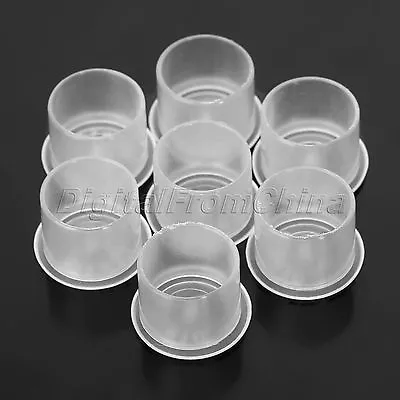 $10.38 • Buy 1000Pcs Wholesale Clear Plastic Tattoo Ink Cups Caps Holder Pigment Supplies Kit