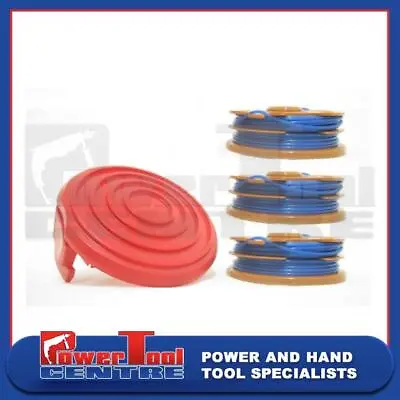Qualcast Spool Cover Cap X1 & Line X3 GT25 GGT3503 GGT350A1 Strimmer Trimmer • £12.99