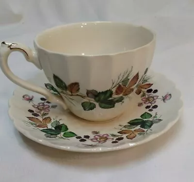 Hedgerow Myott Staffordshire Olde Chelsea England Cup Saucer • $21