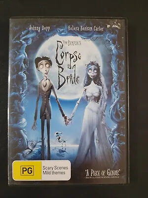 Corpse Bride - DVD - Tim Burton - Johnny Depp • $4.99
