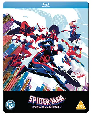 Spider-Man: Across The Spider-Verse Steelbook Limited Edition [PG] Blu-ray • £19.99