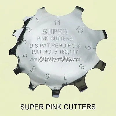 Q-FRENCH SUPER PINK CUTTERS C - Pink & White Acrylic Gel Nails Cut Tool 1-11 • $14.85
