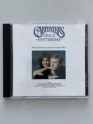 The Carpenters - Only Yesterday - Richard And Karen Greatest Hits CD (2014) • £1.50