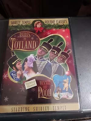 Shirley Temple Holiday Classics Winnie The Pooh  Babes In Toyland NEW DVD Sealed • $2