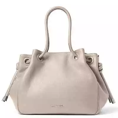 Michael Kors Dalia Large Shoulder Tote In Cement • $159