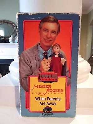HTF Playhouse Video - Mister Rogers Neighborhood - When Parents Are Away - VHS • $24.99