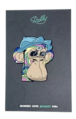 Bored Ape Yacht Club #8827 Rally Rd - Pin/Stickers BAYC Limited Edition /250 • $30.90