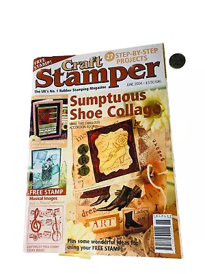 Magazine Craft Stamper Craft June 2004 Mag Nfb • £9.95