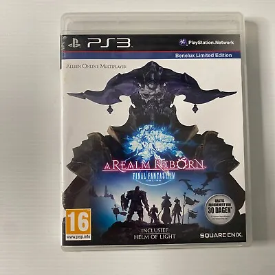 Final Fantasy XIV A Realm Reborn Benelux Edition PS3 Game • $23