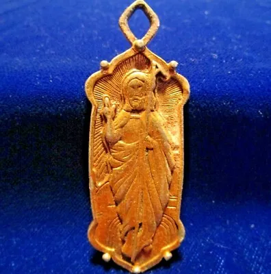 Christ The Good Shepherd Medal Goldtone Vatican Library Collection • $24.50