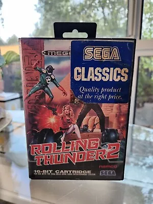 Rolling Thunder 2 - Sega Mega Drive - Sega • $50