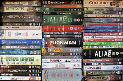 £2.50 • Buy DVD Box Sets - TV Sci-fi/action/horror/comedy With Up To 20% Multi-buy Discount