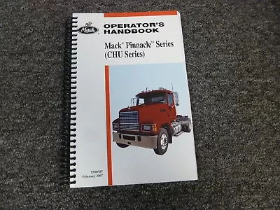 2012-2014 Mack CHU613 Pinnacle Truck Owner Operator Maintenance Manual 2013 • $167.30