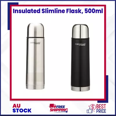 THERMOS Thermocafe Vacuum Insulated Slimline Flask 500ml Portable  Durable  • $19.98