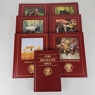 North American Hunting Club Book Lot Set Of 7 Books NAHC Big Bucks Only Elk Bear • $29.95