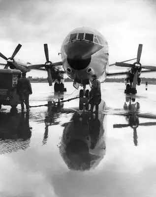 The New Vickers Armstrong Vanguard Airliner Being Prepared For - 1959 Old Photo • $5.83