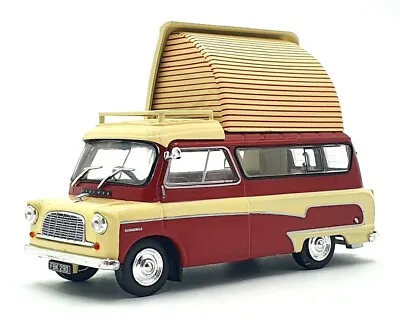 Hachette 1/43 Scale CX10M802 - Bedford CA Dormobile Camper Van - Cream/Deep Red • £24.99