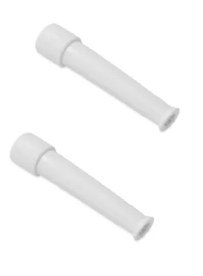 2 X 1/2” Tap Swirl Nozzle Anti Splash Kitchen Bathroom Tap Top Rubber Flexible • £4.89