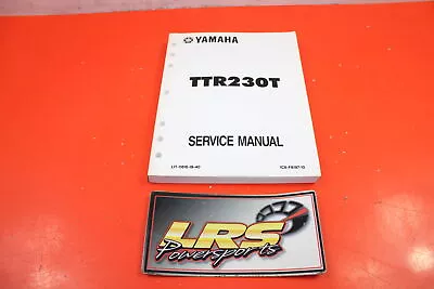 Yamaha Ttr230t Service Manual Lit-11616-18-40 • $33.96