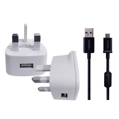 WALL CHARGER MICRO USB MAIN CHARGER FOR ACER Iconia Tab A500 32GB  Iconia Tab A5 • £8.99