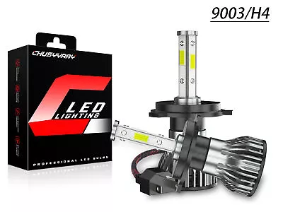 H4 9003 LED Headlight Bulb For Honda VTX1300C R S 2004 2005 2006 2007 2008 2009 • $14.39